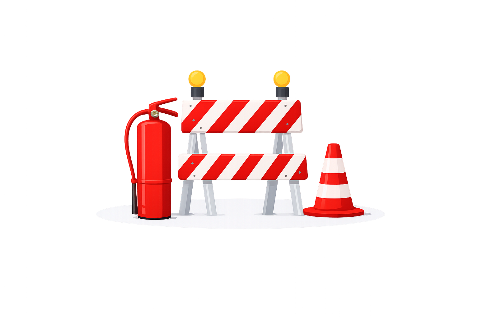 Ilustración de sitio en construcción